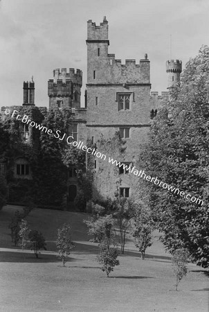 LISMORE CASTLE  CASTLE FROM PLEASURE GARDEN